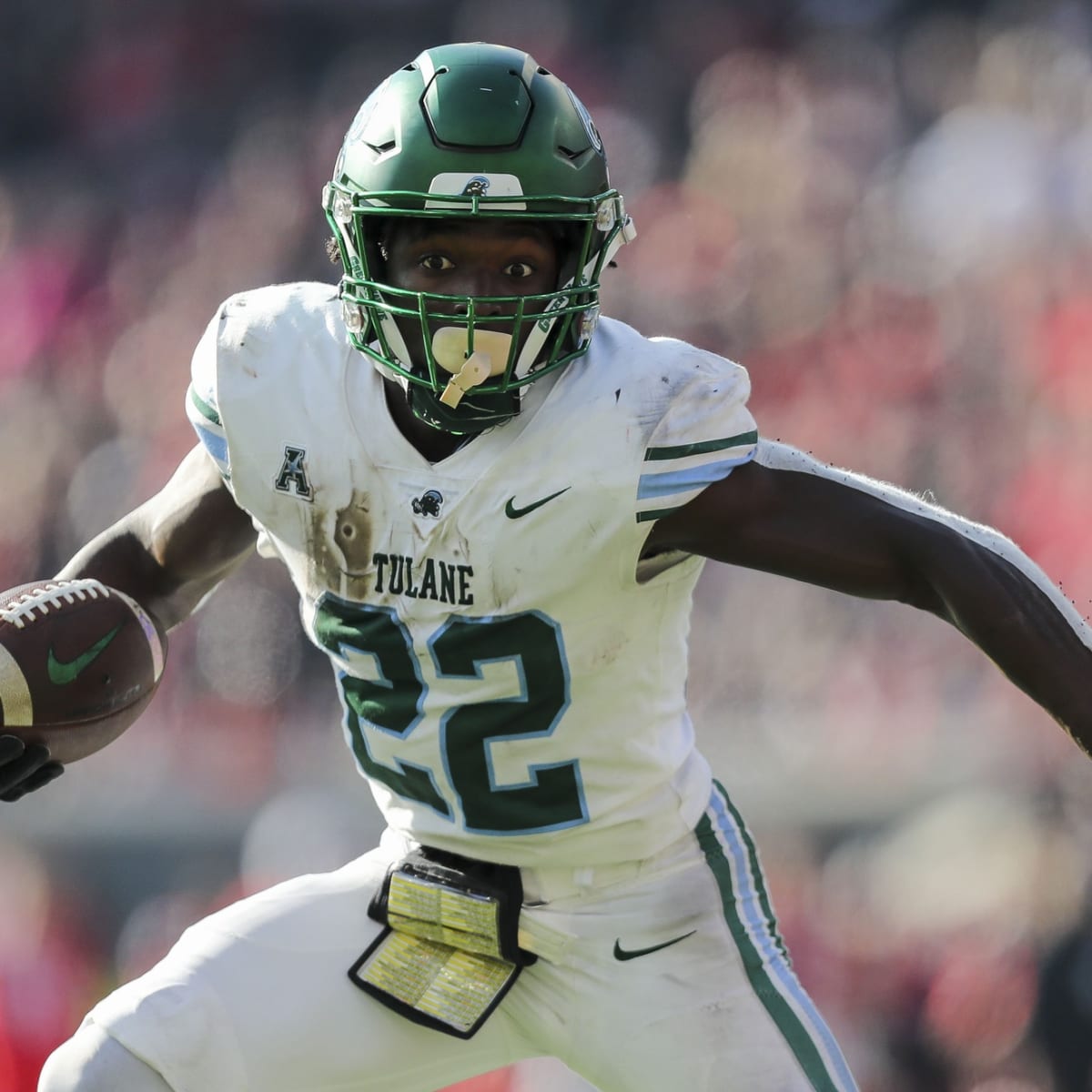 Titans Select Tulane RB Tyjae Spears in the Third Round of Friday's NFL  Draft