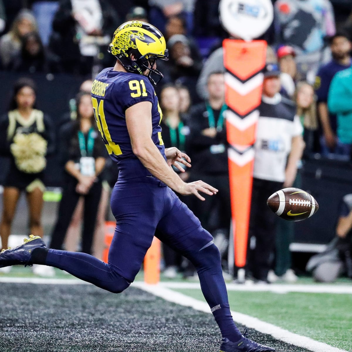 Bengals select Michigan punter Brad Robbins with 217th pick in 2023 NFL  Draft 