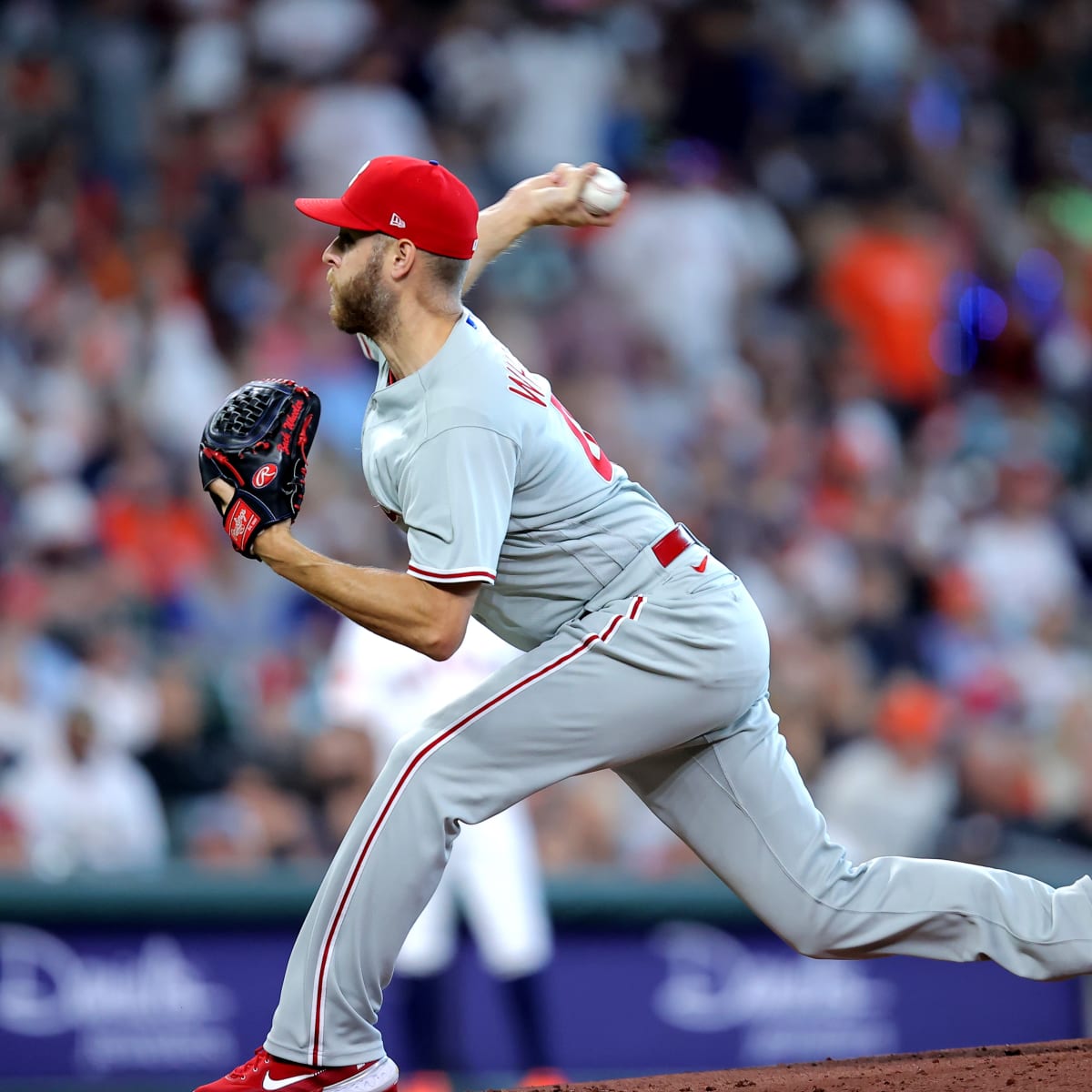 Wheeler throws 6 shutout innings, Phillies beat Astros 6-1