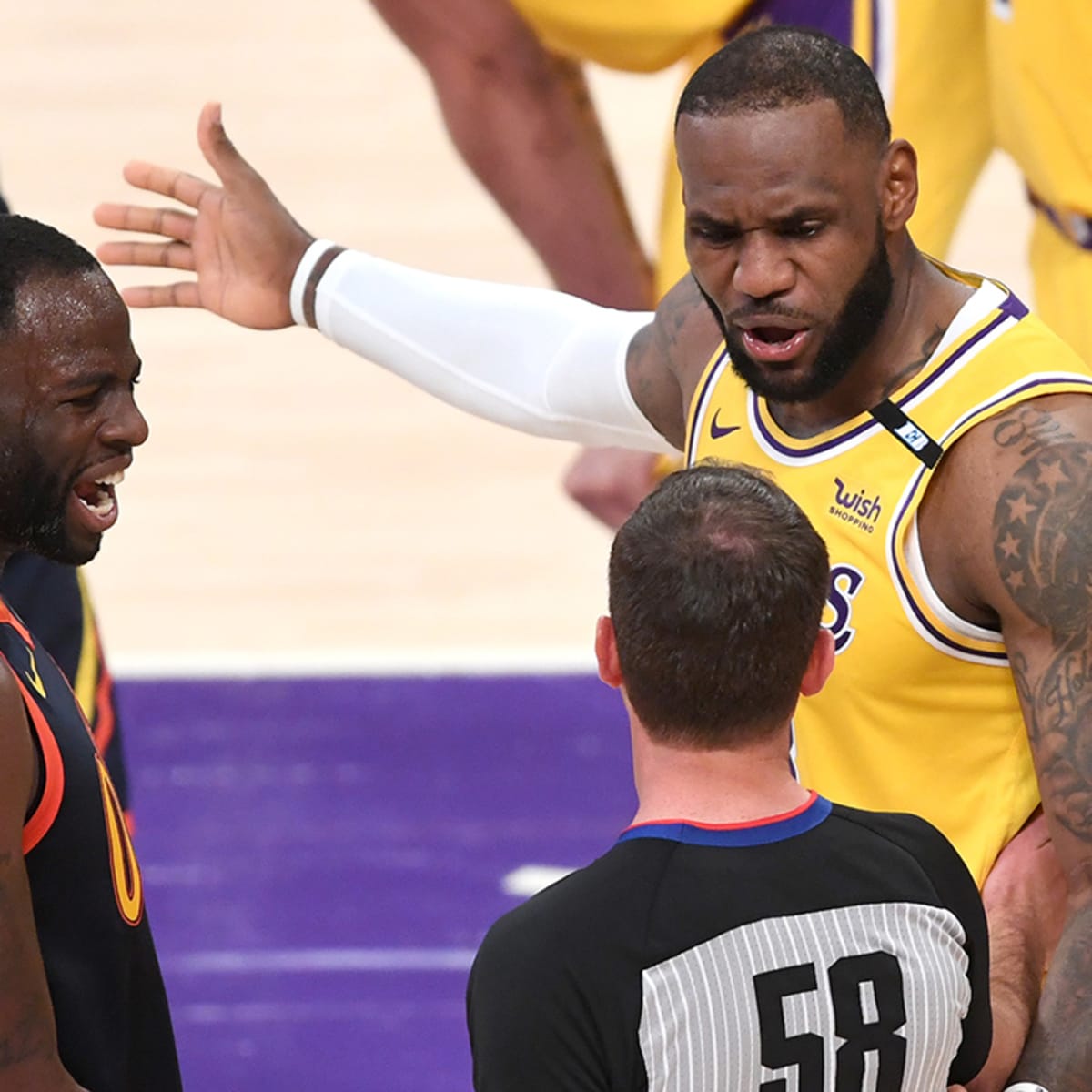 Lakers' LeBron James Sends Message to Dodgers After Playoff Win