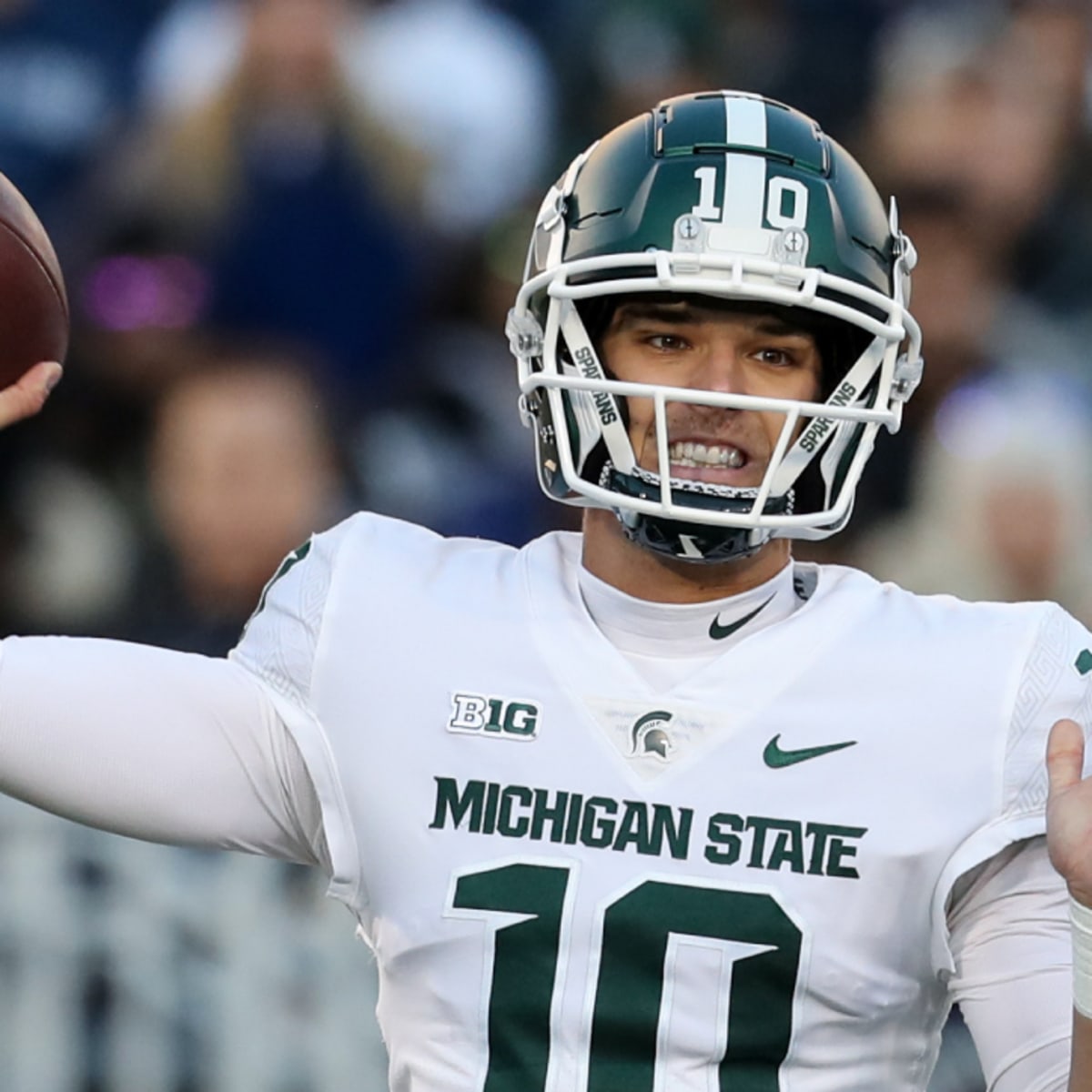 Michigan State football QB Payton Thorne: 'I expect to be better'