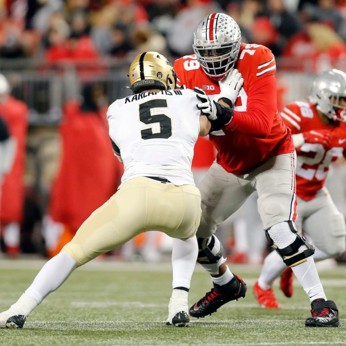 Browns rookie tackle Dawand Jones: 'I play with that anger and aggression'