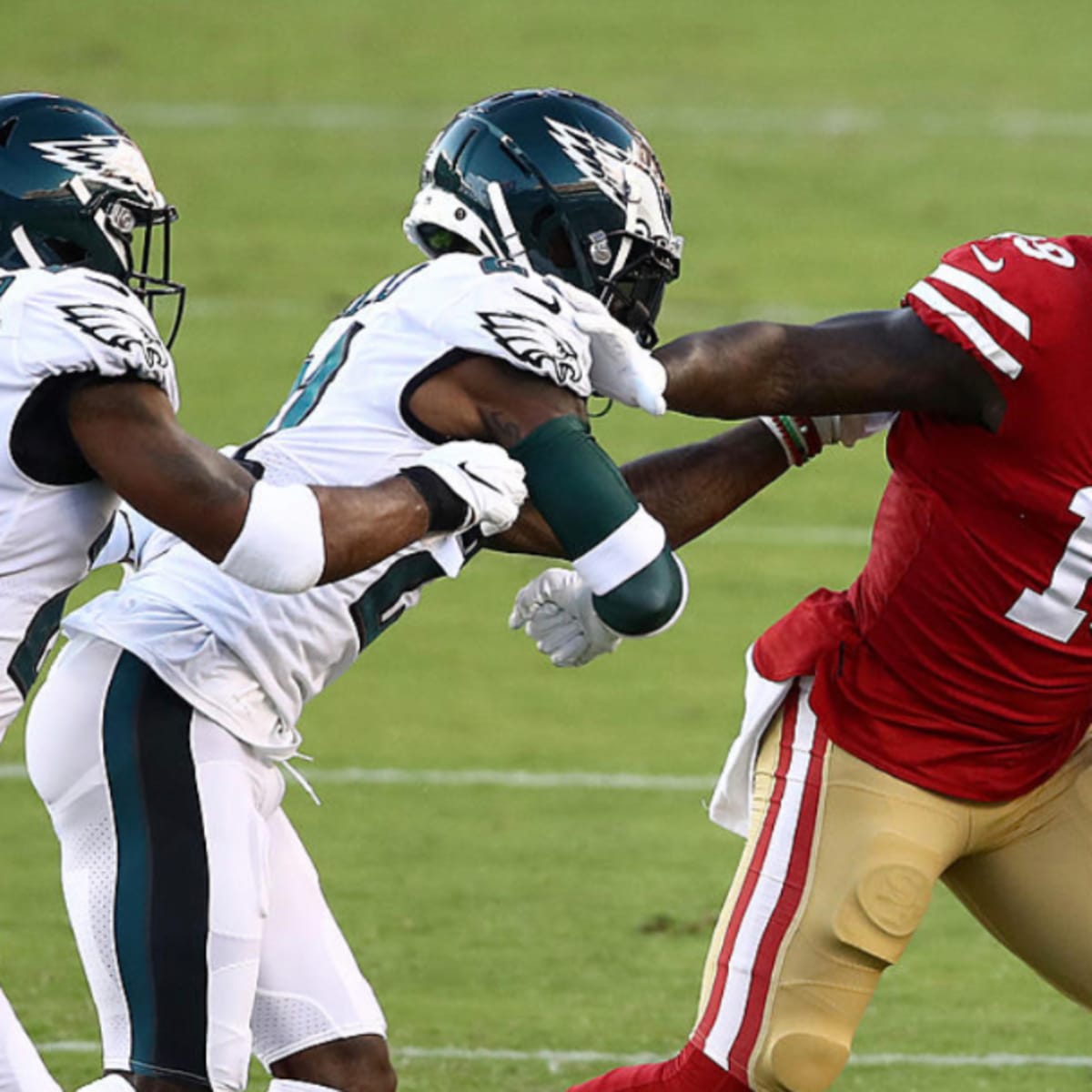 Deebo Samuel: 49ers lost to Eagles in NFC title game 'because we played  with 10 people'