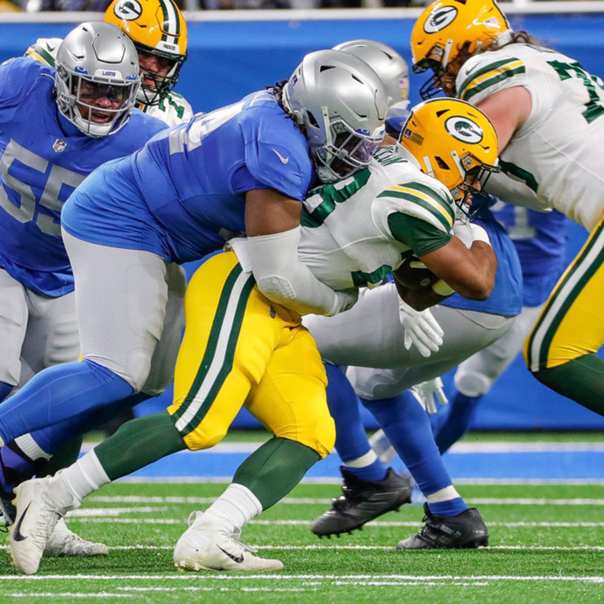 Detroit Lions LB Malcolm Rodriguez inactive vs. Chicago Bears