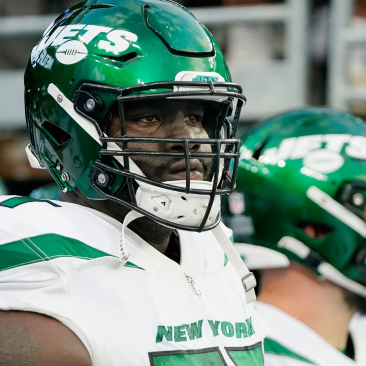 Jets HC Robert Saleh names Mekhi Becton starting right tackle after  preseason finale