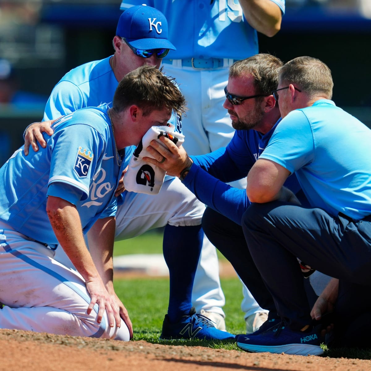 Kansas City Royals Give Positive Update on Pitcher Ryan Yarbrough After  Line Drive to Face - Fastball