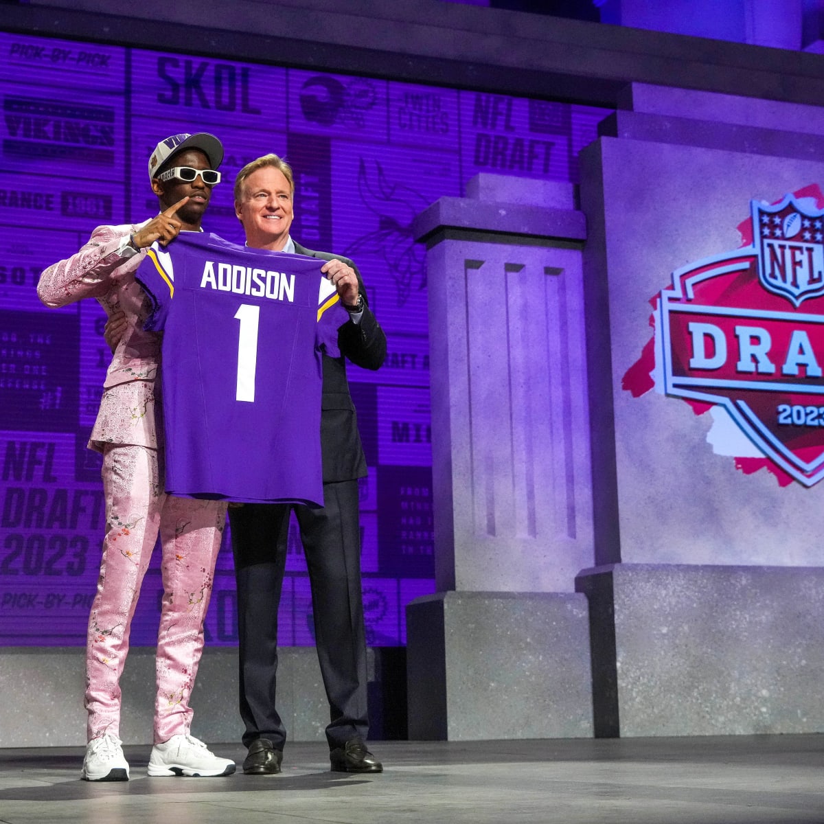 2023 NFL Draft: Vikings select WR Jordan Addison in first round