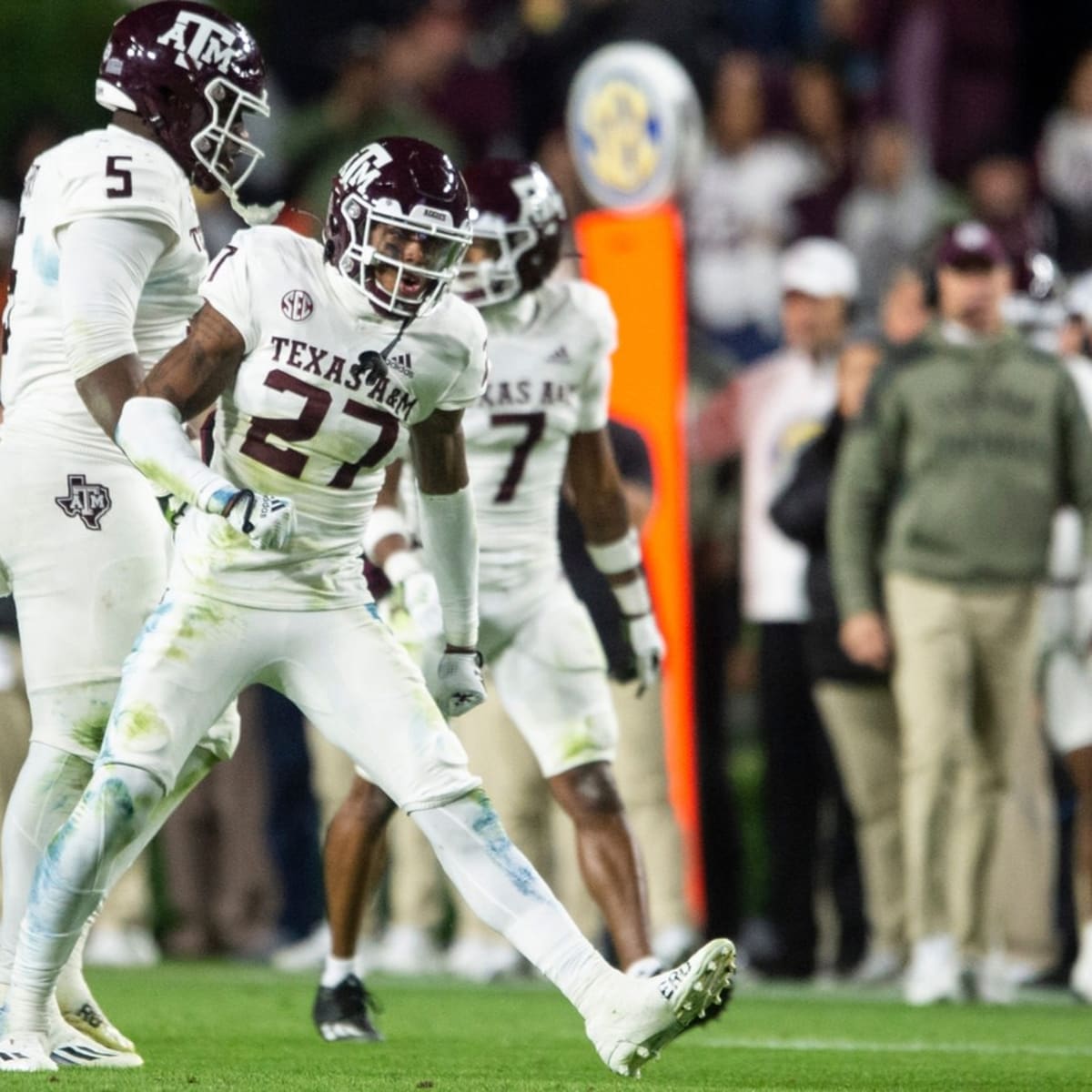 Texas A&M S Antonio Johnson selected by Jacksonville Jaguars in