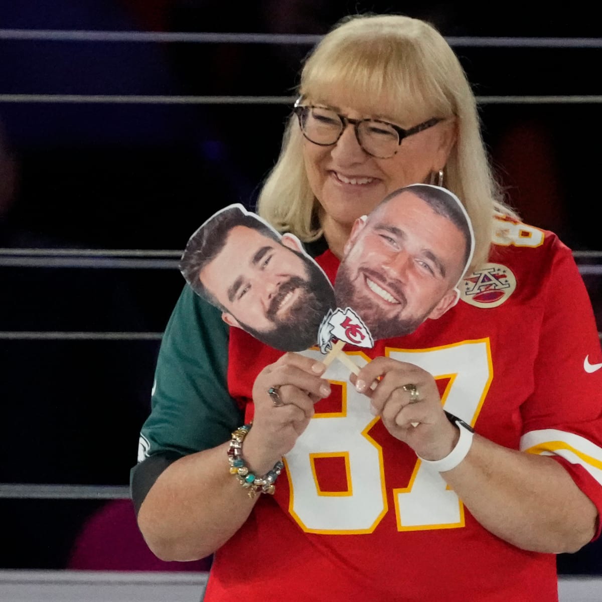 Look: Donna Kelce Reveals Her Jersey For Super Bowl - The Spun