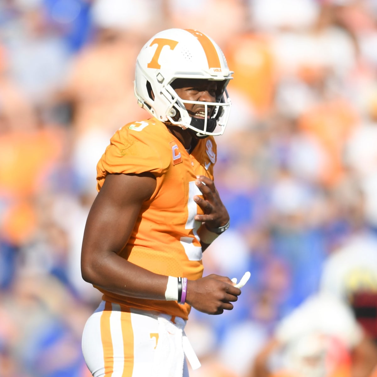 CBS Sports on X: Hendon Hooker's jersey tells the full story of the game  for the Tennessee offense.  / X