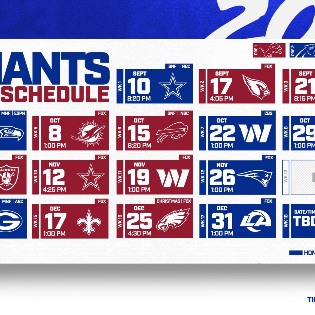 New York Giants News, Videos, Schedule, Roster, Stats - Yahoo Sports