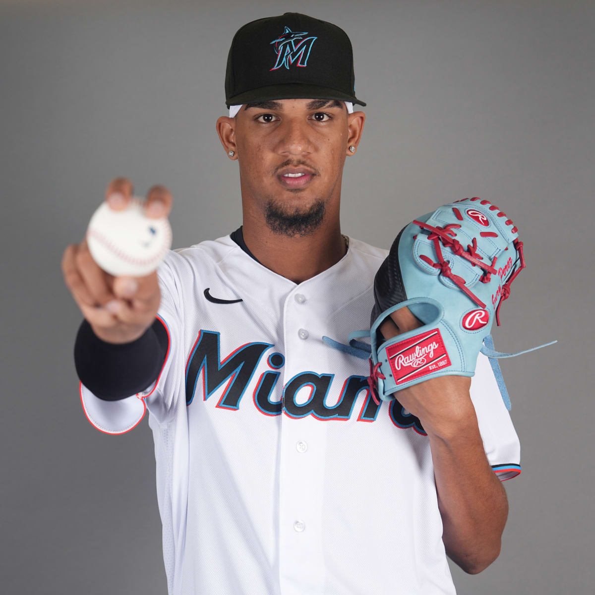 First Look at Uniform For Miami Marlins' Prospect Eury Perez - Fastball