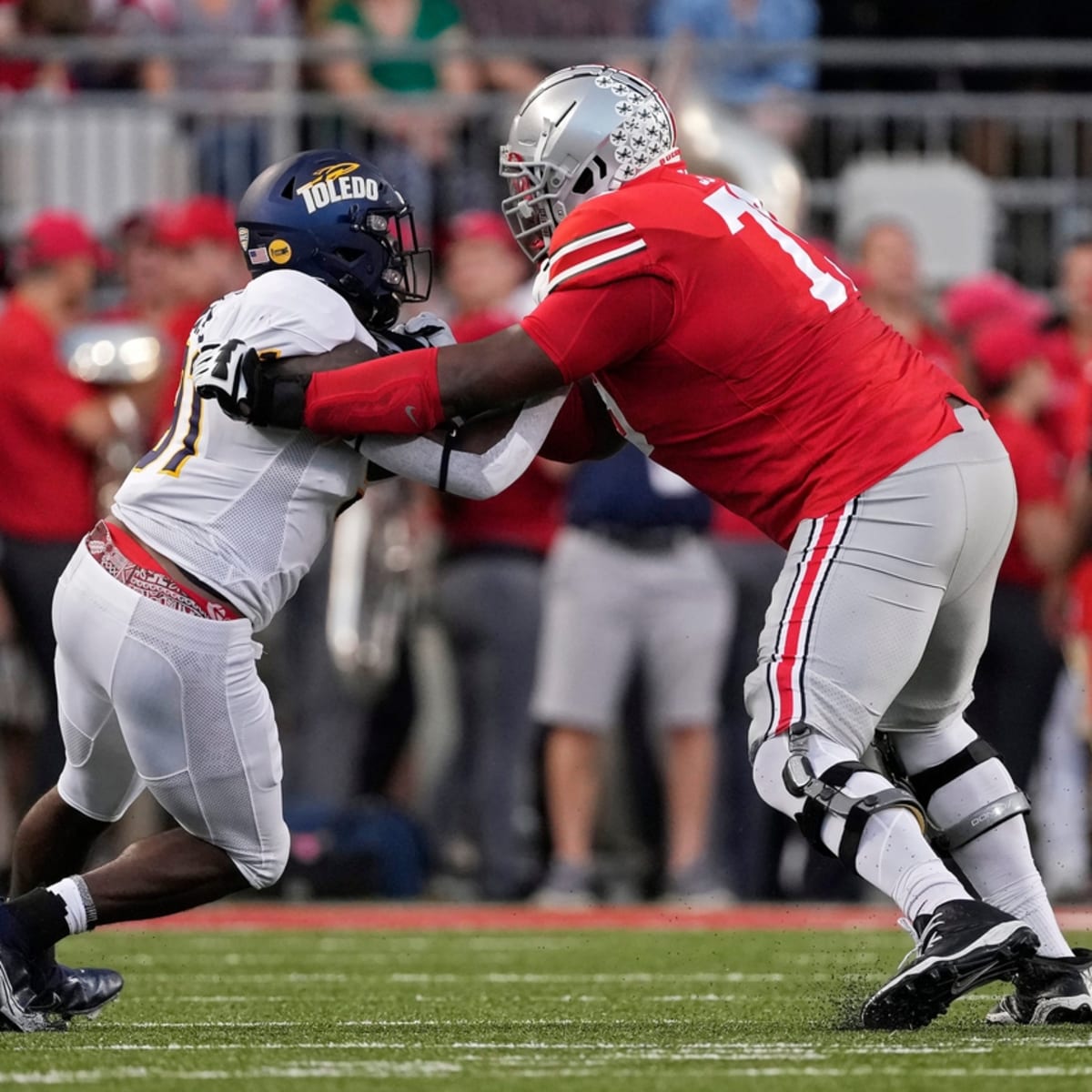 Video: Browns select Dawand Jones with No. 111 pick in 2023 draft