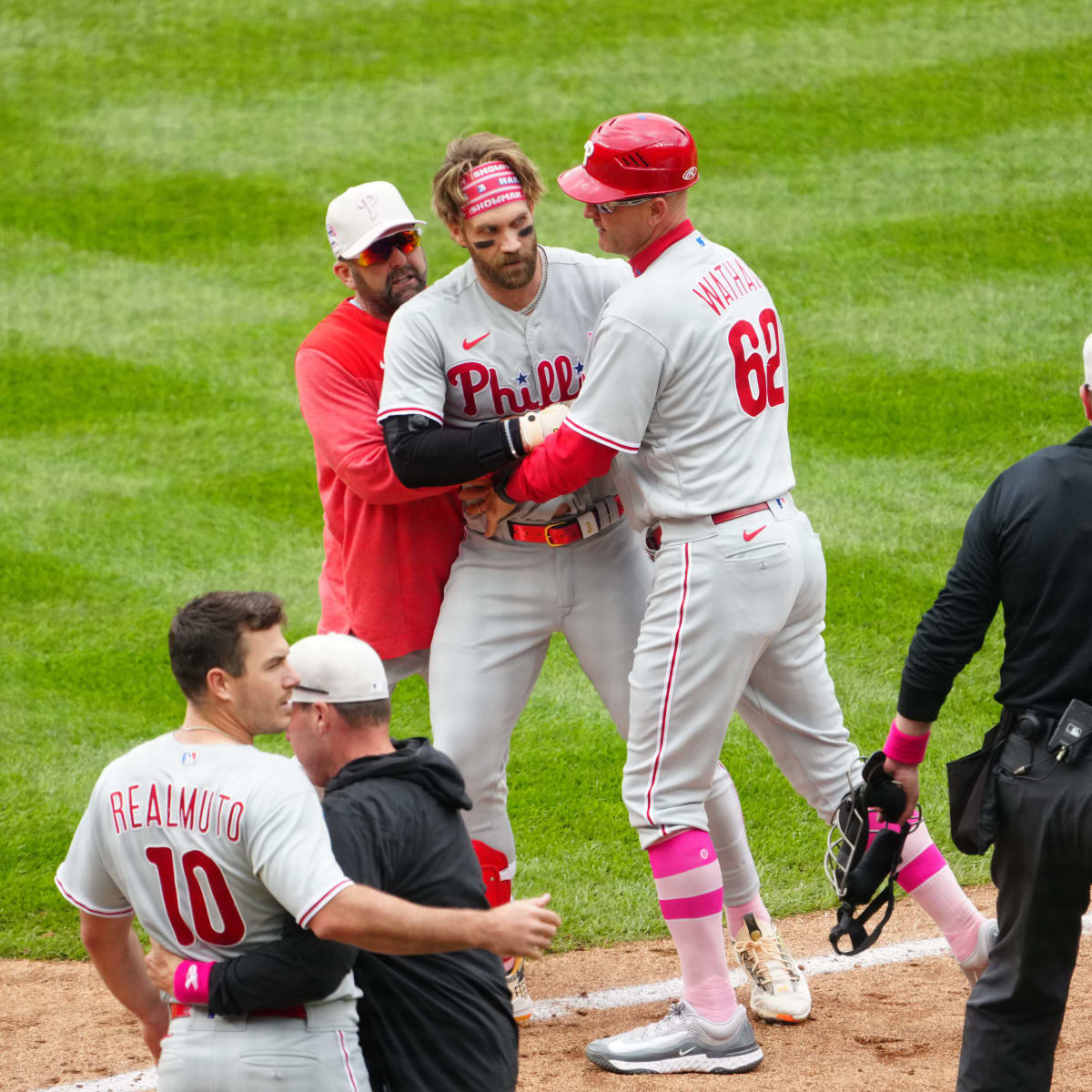 Phillies' Bryce Harper breaks down benches-clearing incident: 'I