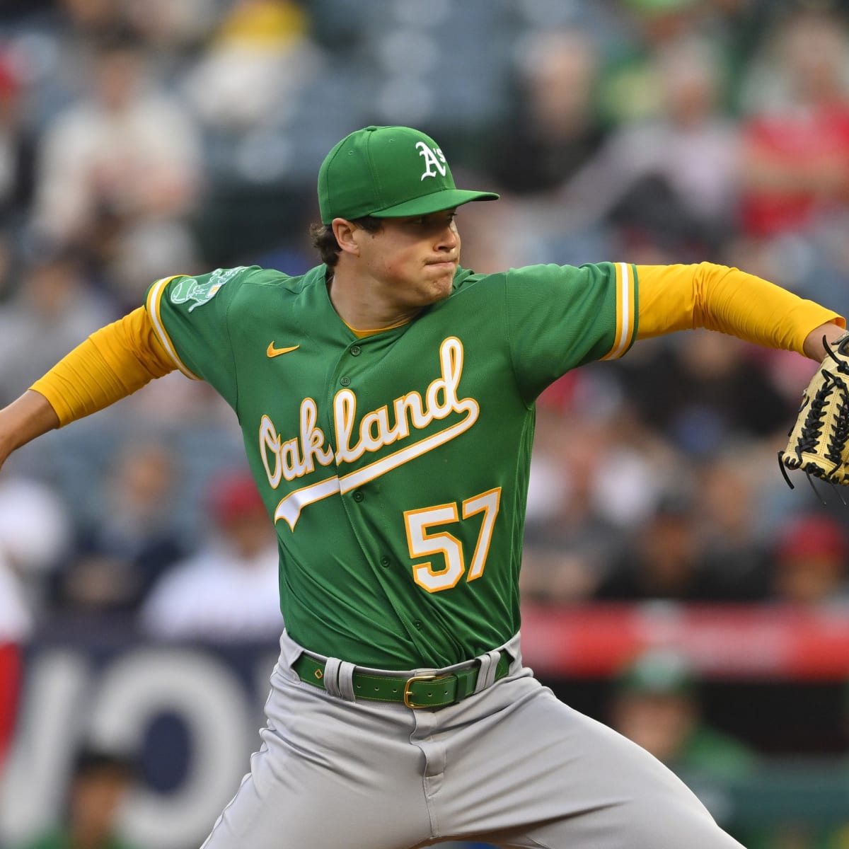 Oakland Athletics Young Pitcher Dealing with Elbow Concerns - Fastball