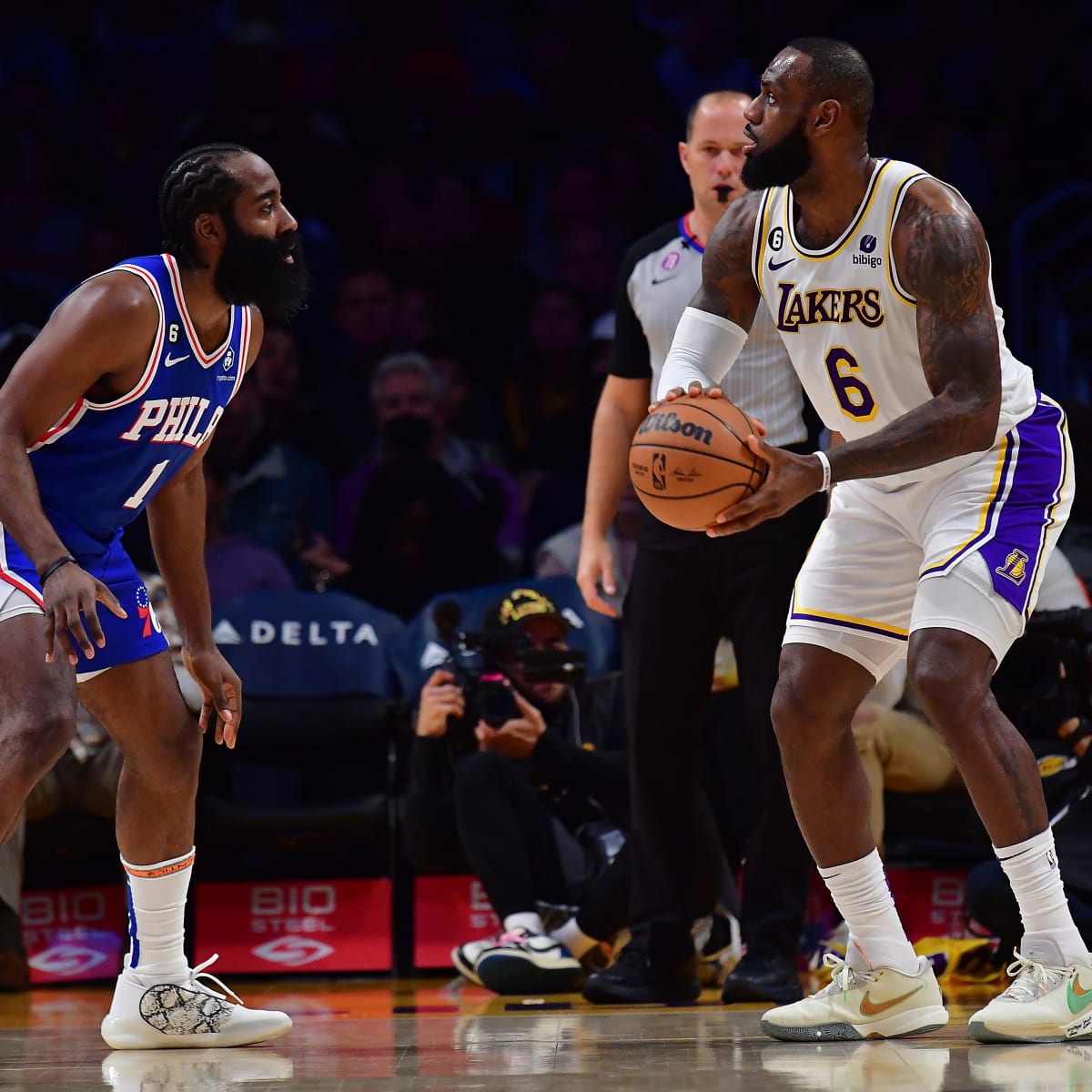 James Harden backs up bold outfit choice with big night over Los Angeles  Lakers - ABC13 Houston