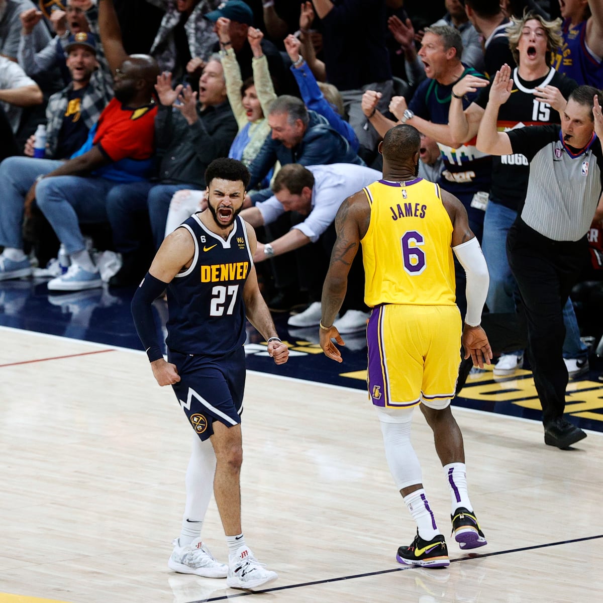 NBA play-offs: Jamal Murray stars as Denver Nuggets beat LA Lakers to move  to brink of NBA finals