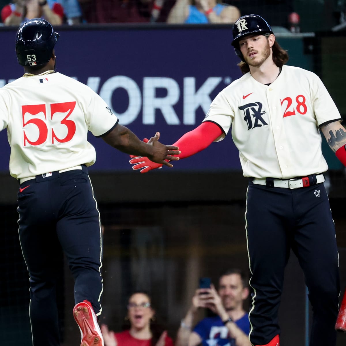 Rockies lose to Rangers in Karl Kauffmann's major-league debut