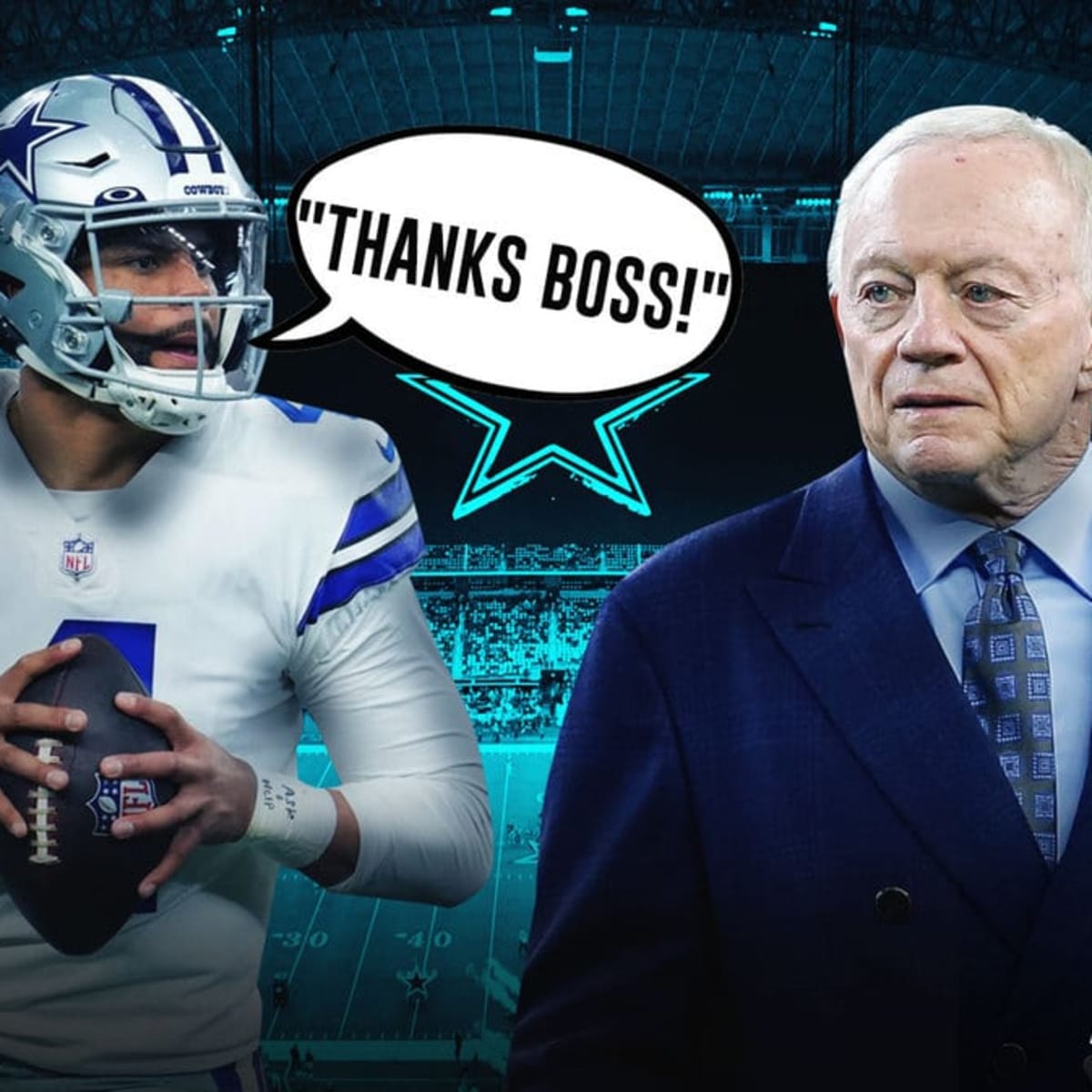 Cowboys extend Dak Prescott