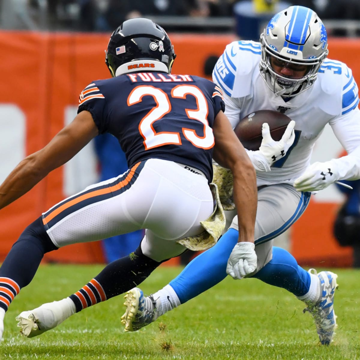 August 17, 2019: Detroit Lions running back Ty Johnson (38)prior