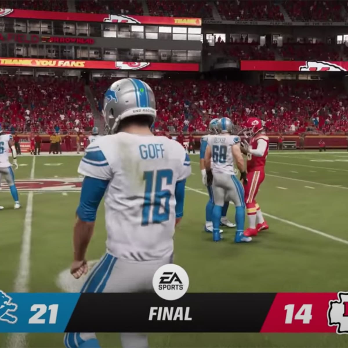 Detroit Lions Madden 23 Jared Goff rating released - Sports