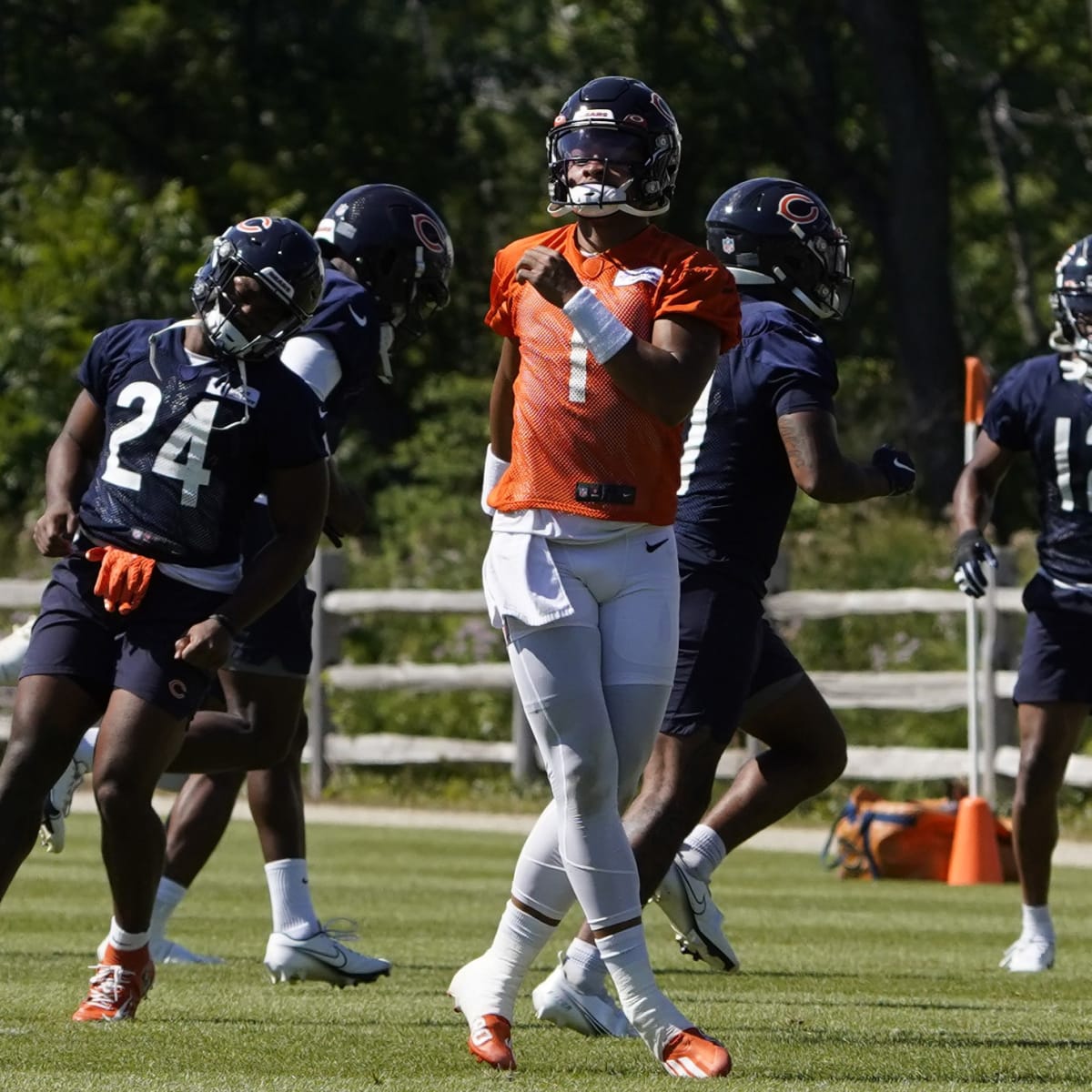 Bears rookie LB Noah Sewell making strong impression