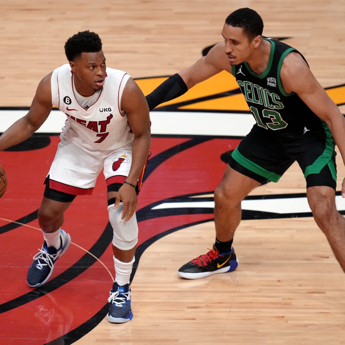 NBA on ESPN on X: Will the Heat win another Game 1 on the road tonight? 