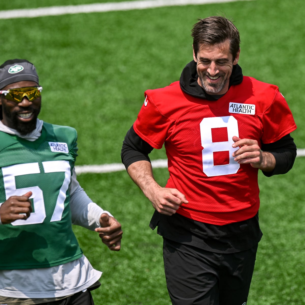 This is a surreal day for me': Aaron Rodgers introduced as New York Jets  quarterback