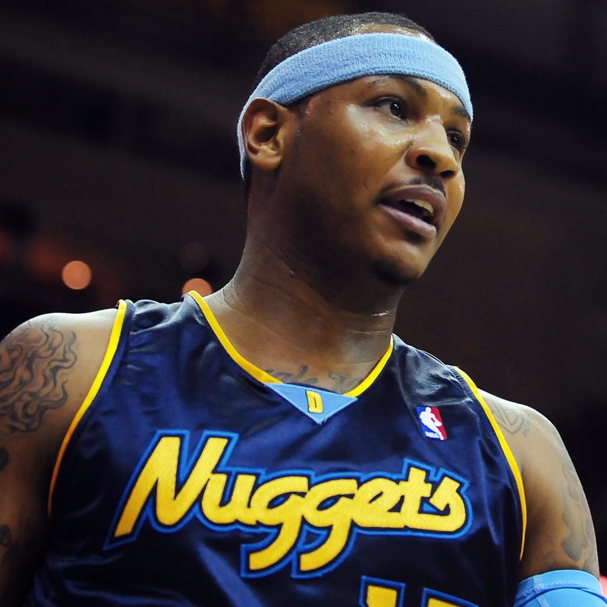 The Denver Nuggets have a decision to make between Carmelo Anthony