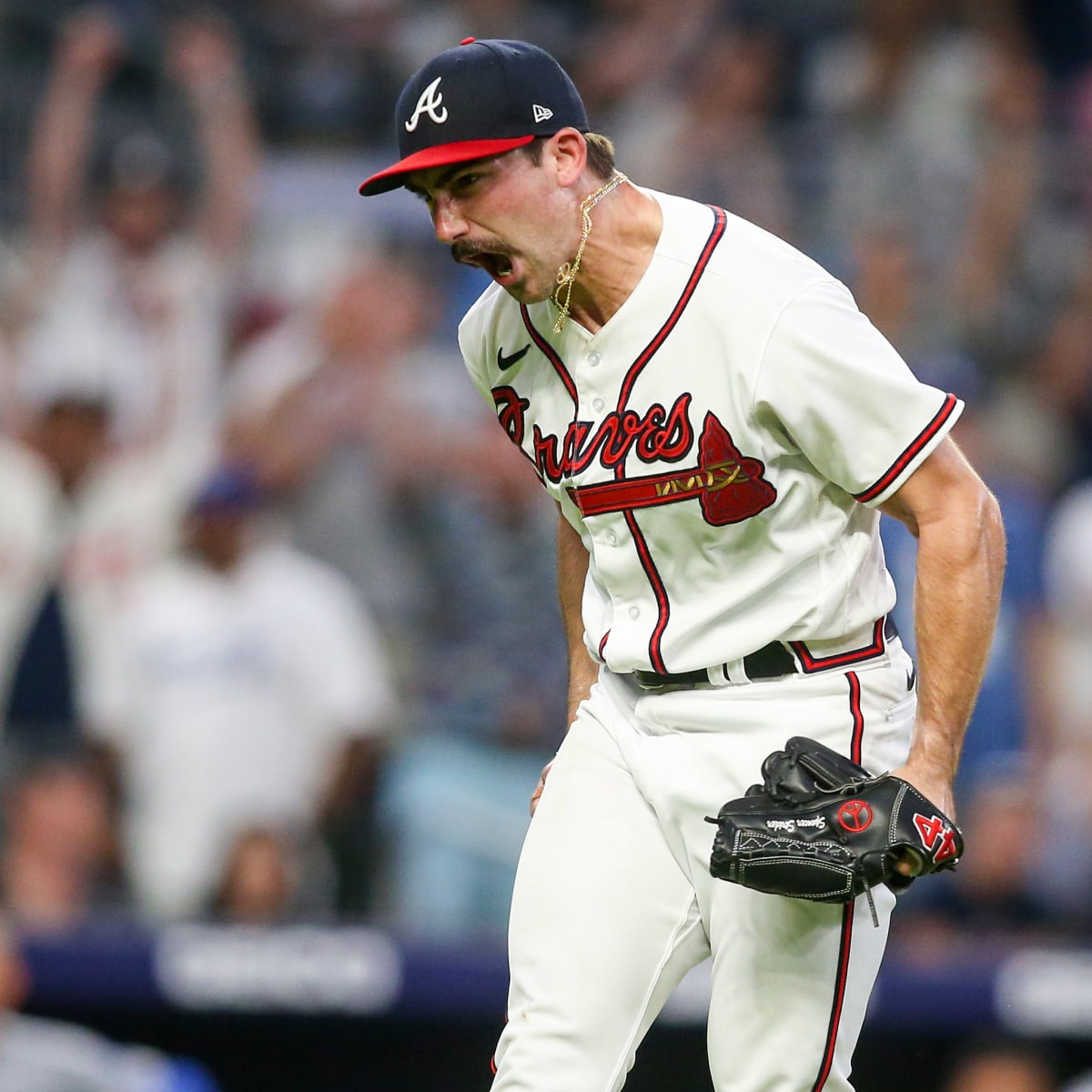 WATCH: Michael Harris II absolutely steals a home run away from Kyle  Schwarber - Sports Illustrated Atlanta Braves News, Analysis and More