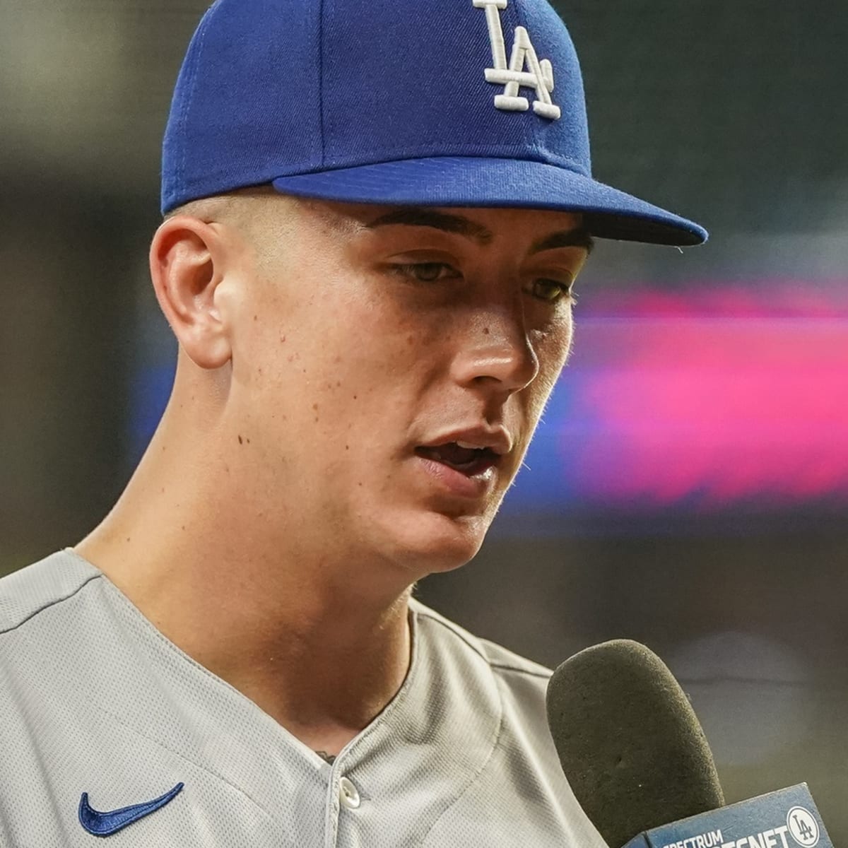 BOZICH, Former Card Bobby Miller rides 99.4 mph heat to 1st victory for  Dodgers, Sports