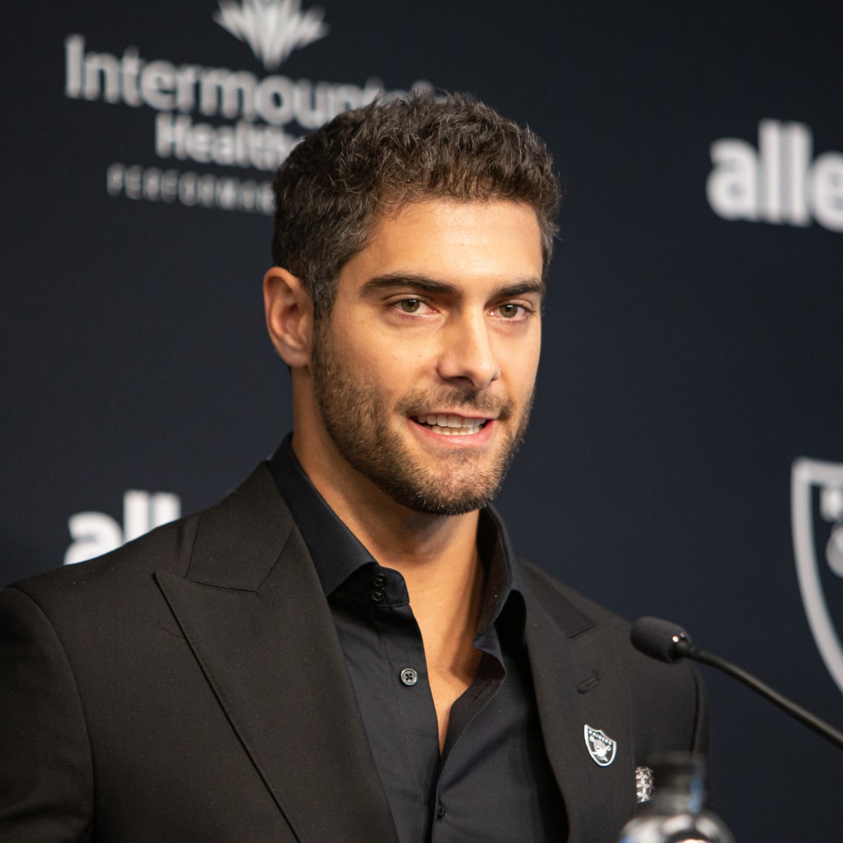 Raiders Jimmy G at media day in #lasvegas #raiders #lasvegasraiders #r