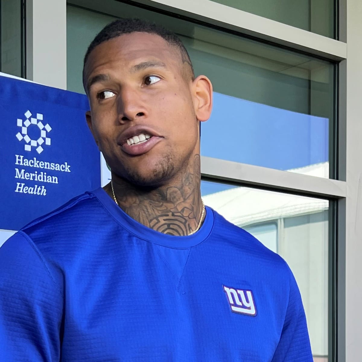 Darren Waller talks 'BLUE OUT' & what it means to 'BE GIANT