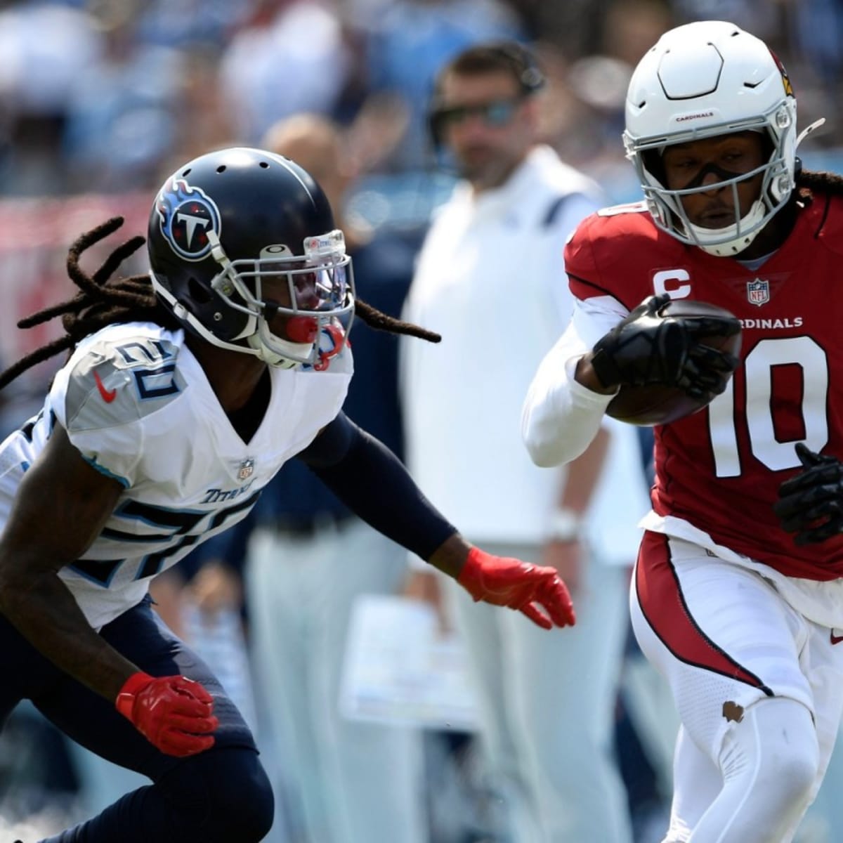 DeAndre Hopkins signing: Fantasy implications for Titans QBs, WRs, TEs -  DraftKings Network