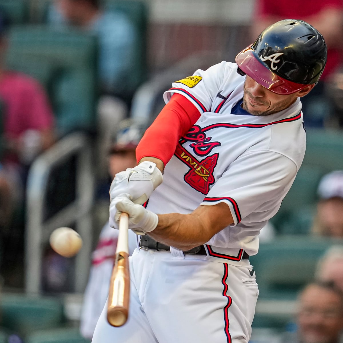 WATCH: Matt Olson pads the Braves lead with a bomb that cleared the center  field wall - Sports Illustrated Atlanta Braves News, Analysis and More