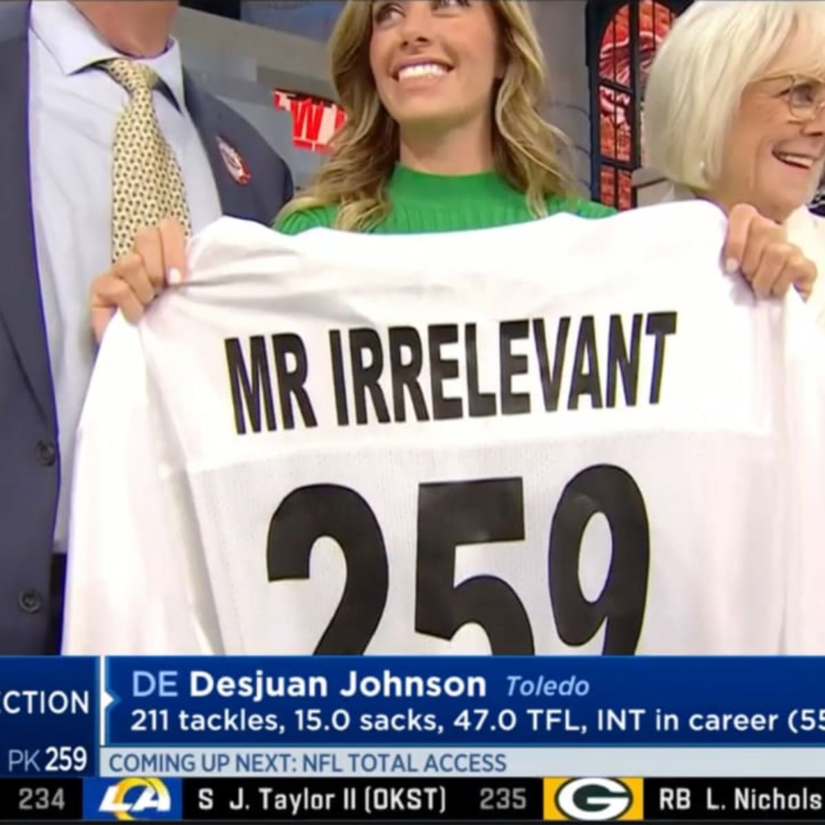 Former Mr. Irrelevant recalls praise from Aaron Donald