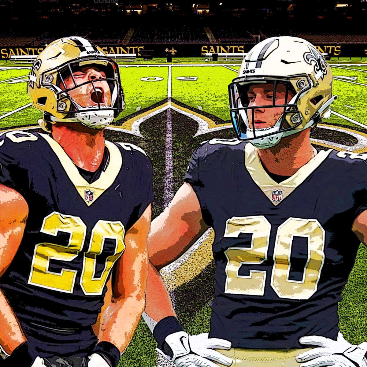 BRPROUD  Two key players are back for the Saints; Pete Werner