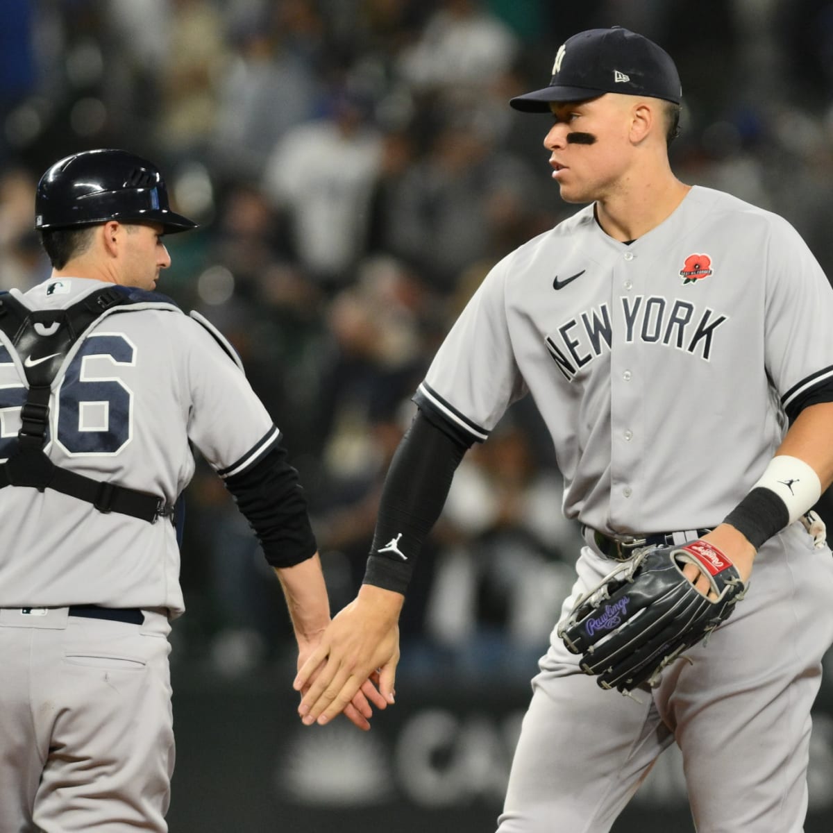 Judge homers twice, Yankees clobber Mariners