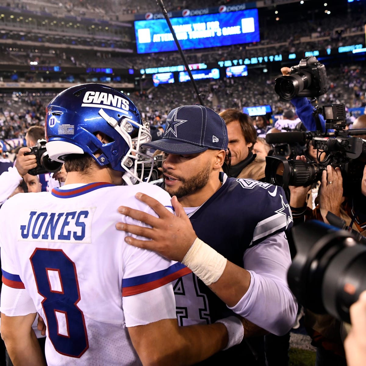 Dak Prescott vs. Daniel Jones in Week 1