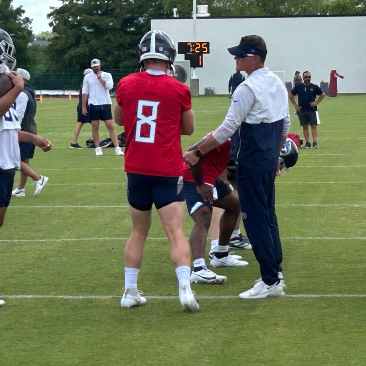 Observations From Thursday's Titans OTA, Which Included the