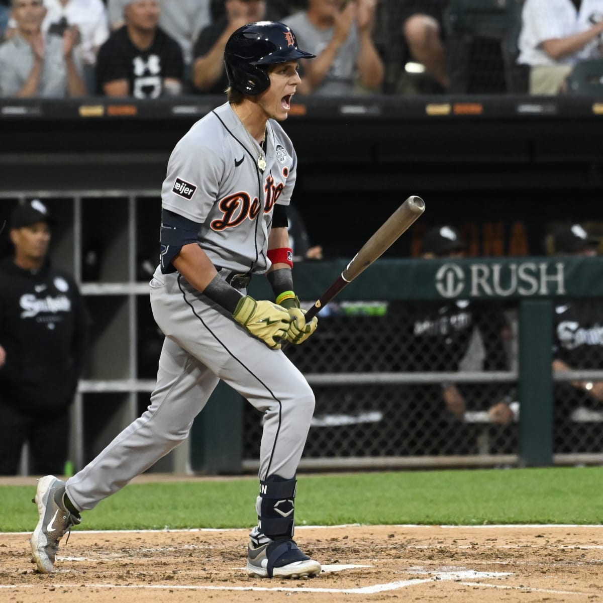 Detroit Tigers' Nick Maton Trolls Phillies, Fans After Hitting Home Run -  Fastball