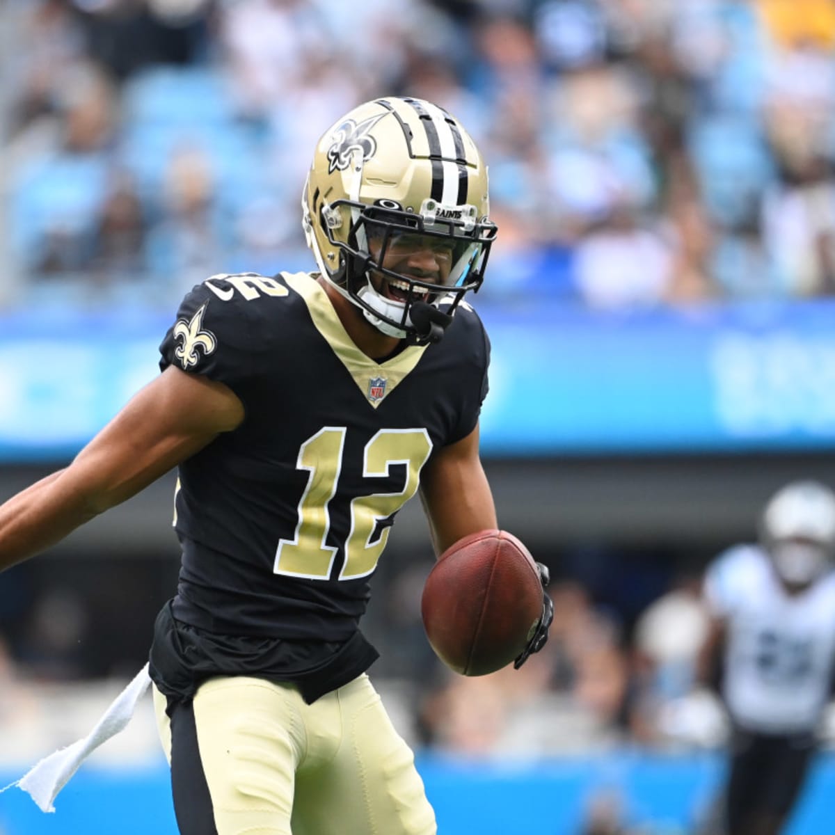 New Orleans Saints wide receiver Chris Olave secures goal-line grab for  first career NFL TD