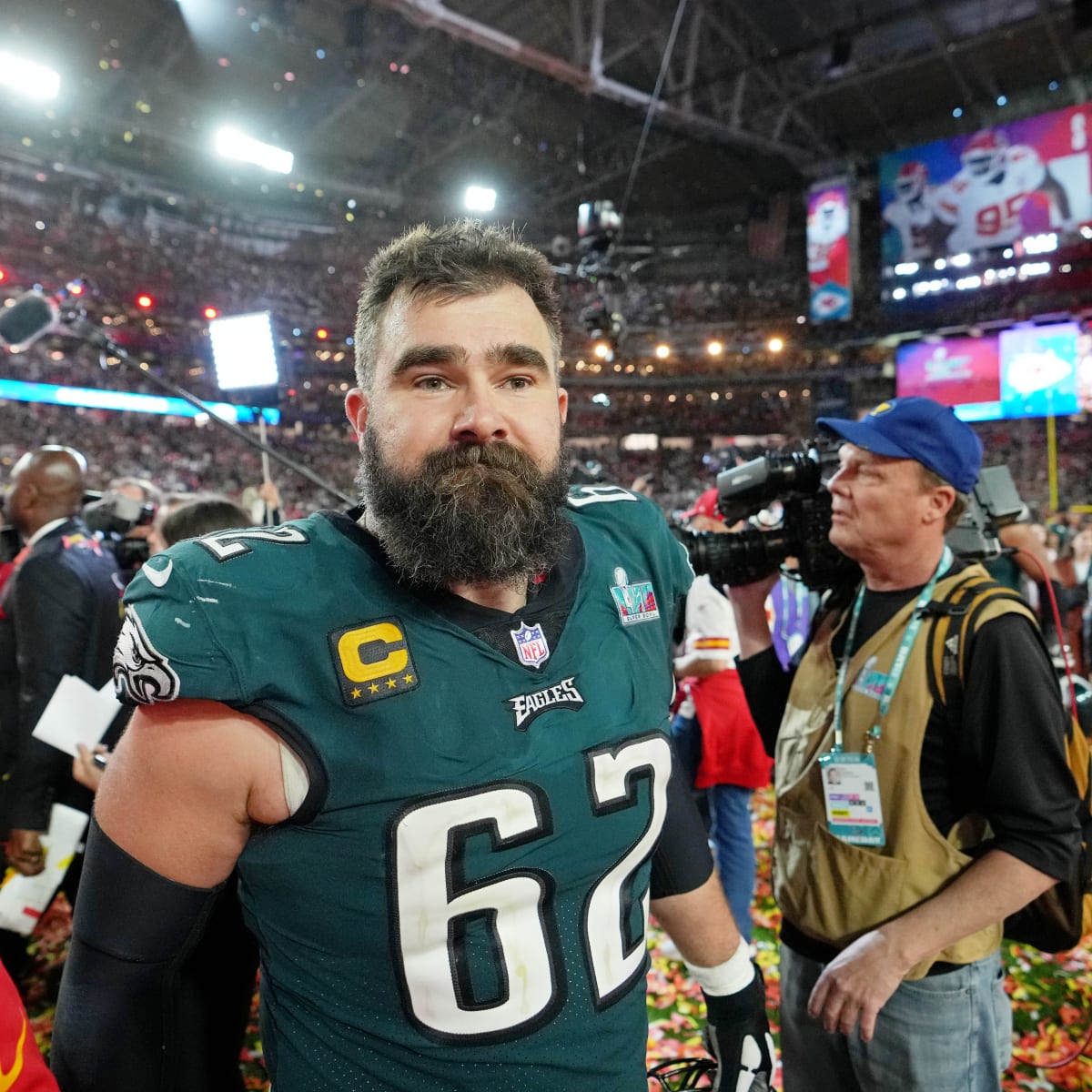 Eagles center Jason Kelce set to make 100th straight start - The San Diego  Union-Tribune