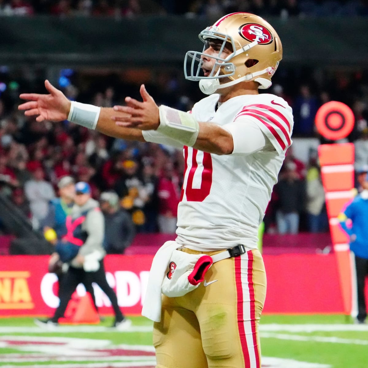 Jimmy Garoppolo excited to practice with new club Las Vegas