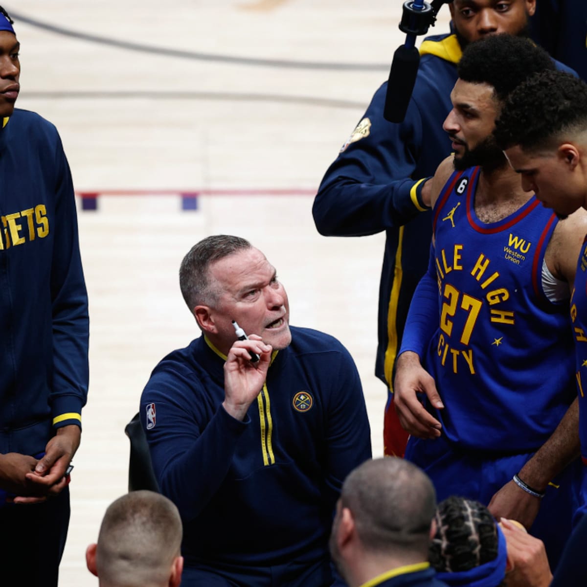 NBA Finalists the Denver Nuggets receive a package of picks from the  Oklahoma City Thunder