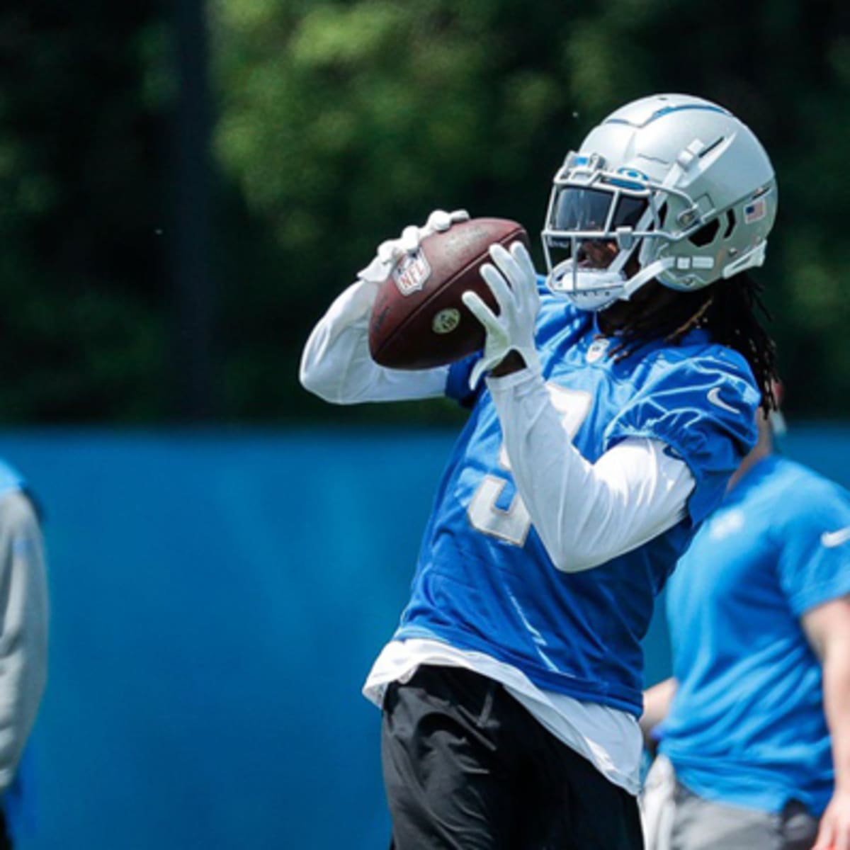 Lions' Jameson Williams shrugs off drop in preseason opener – Macomb Daily