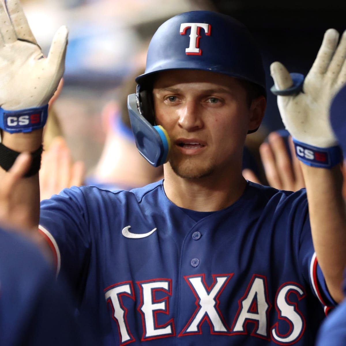 Adolis Garcia Bombs Way Into Texas Rangers, Major League Baseball Record  Books - Sports Illustrated Texas Rangers News, Analysis and More