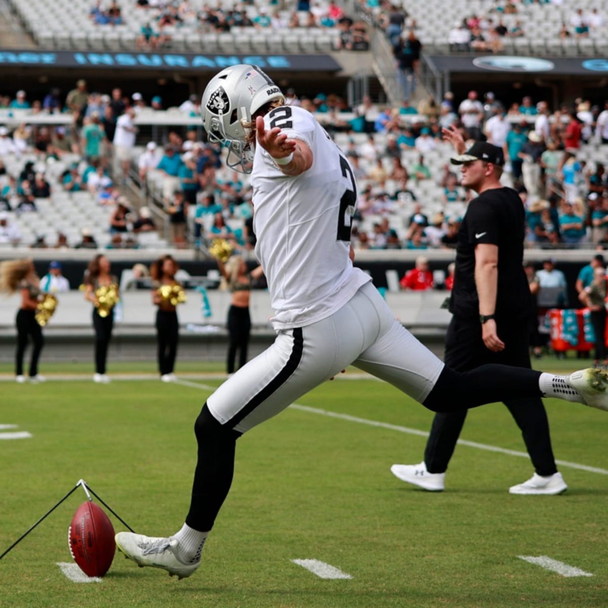 Raiders, Daniel Carlson consider options under new kickoff rule