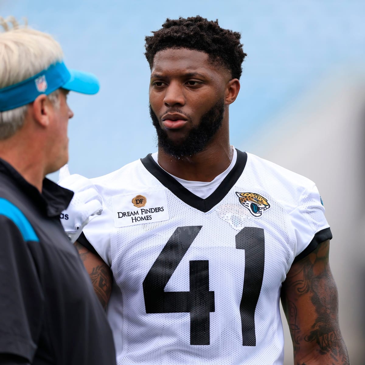 Jaguars' Josh Allen attends mandatory minicamp, vows to 'grow as a