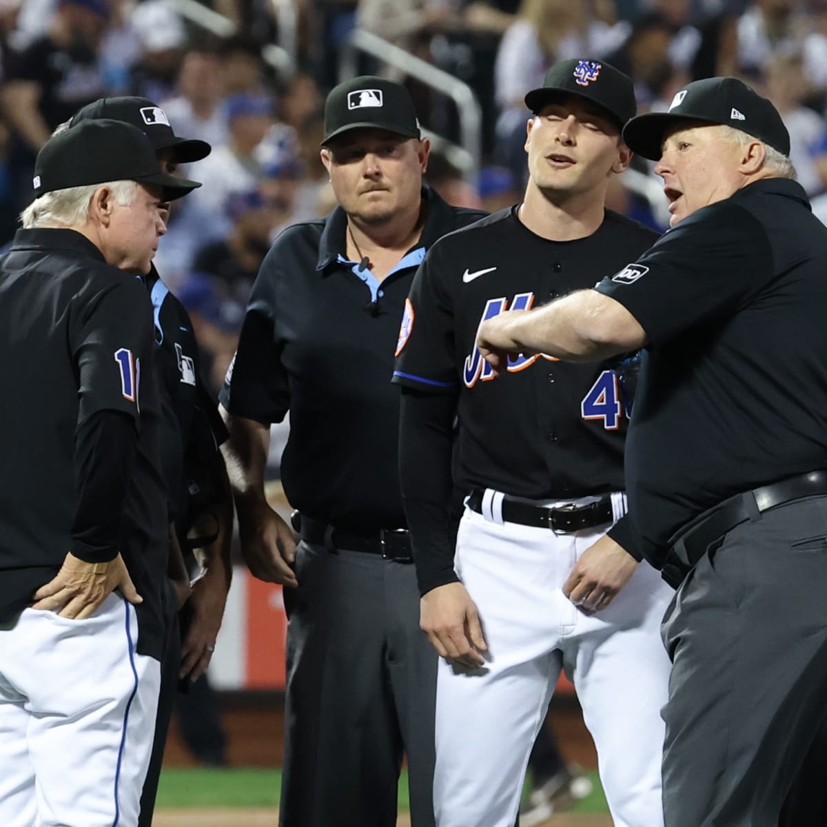 Mets reliever Drew Smith ejected from Subway Series game vs